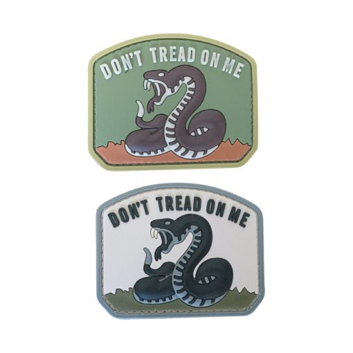  Don't Tread On Me Tactical Morale Patch - Coyote Tan