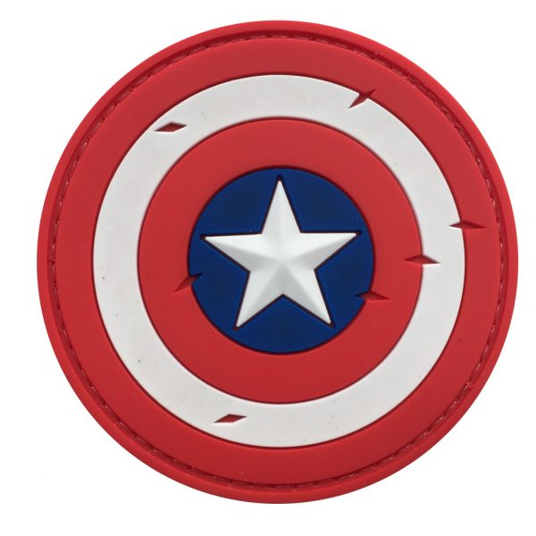 Battleworn Caps Shield Red
